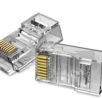 RJ45 Plug for CAT6 DS-1MO2(O-STD)/100PCS