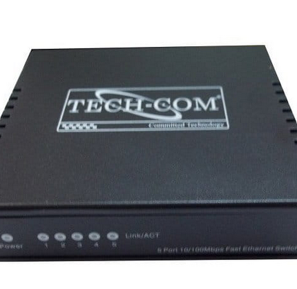 TECHCOM ETHERNET 24 PORT SHELF SWITCH-SSD-S-2407