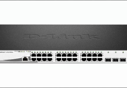 D-LINK DGS1210-28/P24 PORT SMART POE MANANGED SWITCH (3PC)