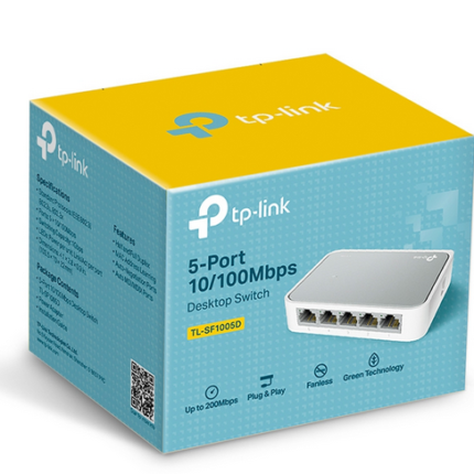 TP-LINK 5 PORT 10/100 SF1005 NETWORK SWITCH