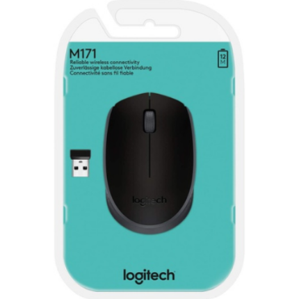 LOGITECH WIRELESS MOUSE-M171 BLACK