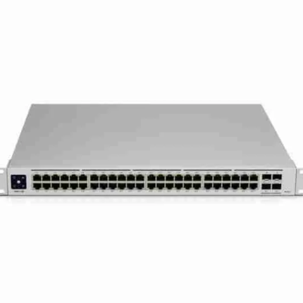 USW-PRO-48-PoE UniFi Switch PRO 48 PoE (USW-PRO-48-PoE) Full PoE,(40) GbE, PoE + RJ45 ports,(8) GbE , PoE ++ RJ45 Ports ,(4) 10g SFP+ ports, 600W