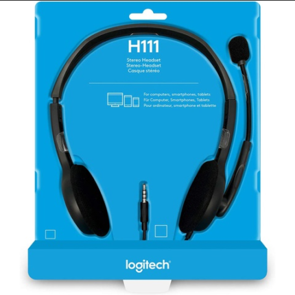 LOGITECH H111 STEREO HEADSET