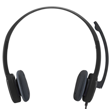 LOGITECH H151 STEREO HEADSET WITH NOISE CANCELLING MIC