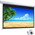 LIGHTWAVE EPS 200E ELECTRIC PROJECTOR SCREEN 200X200