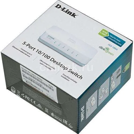 D-Link DES-1005C/B 5 port 10/100Base-T unmanged switch