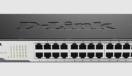 D-Link 24 port 10/100Mbps Unmanaged Switch DES-1024D