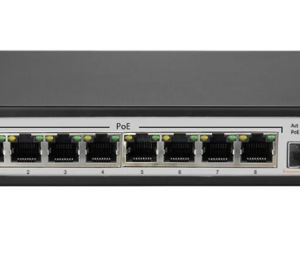 D-Link 8 Port PoE Gigabit Smart Managed Switch – DGS-F1100-10PS-E/B