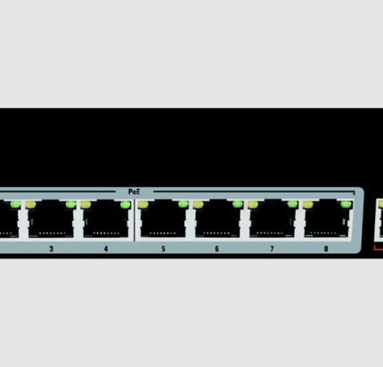 D-Link DES-F1010P-E 8-Port Poe Switch