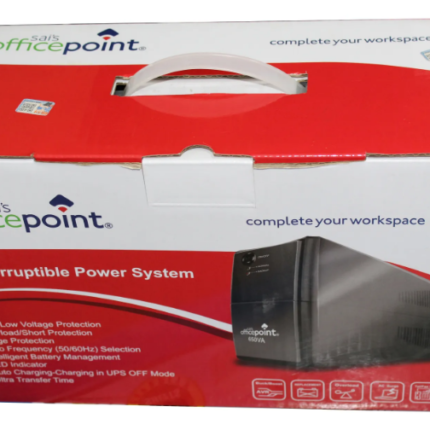 "OfficePoint Back-Up UPS 650VA Black "
