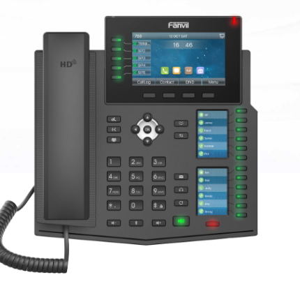 Fanvil X6U 6 line Ultra-Elegant Gigabit