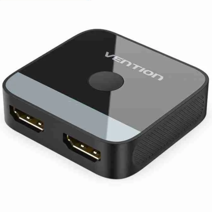 Vention 2-Port HDMI Bi-Direction 4K Switcher Black ABS Type