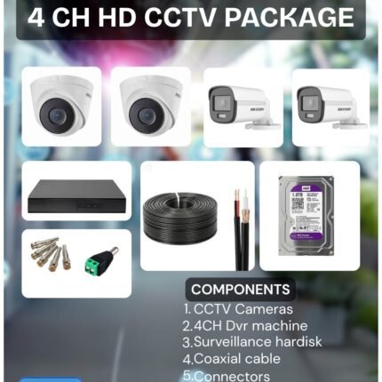 4 CHANNEL CAMERA SET HD