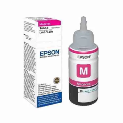 Epson T6643 Magenta Ink Bottle 70ML