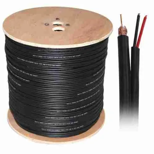 Hikvision rg59 Cable With Power 100M