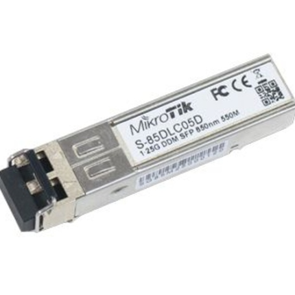 Mikrotik S-85DLC05D 1.25G SFP transceiver 850nm Dual LC connector