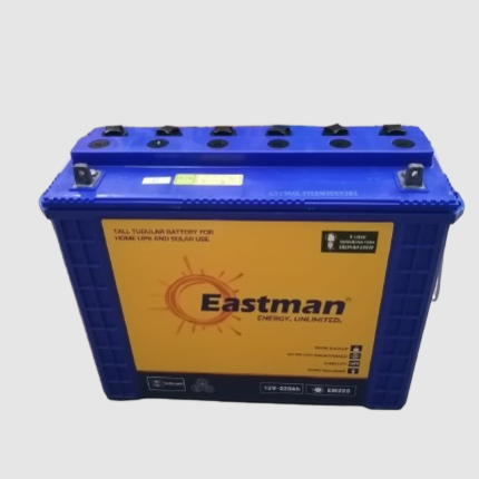 Eastman 220Ah Flooded Battery Tall Tubular 12v Maintenance Free