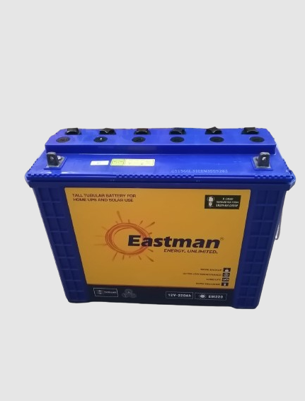 Eastman 220Ah Flooded Battery Tall Tubular 12v Maintenance Free