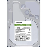 Toshiba S300 10TB Surveillance 3.5” Internal Hard Drive (HDETV10ZSA51)