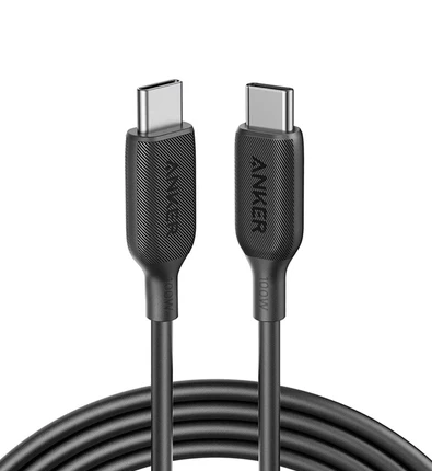 ANKER POWERLINE III USB-C TO USB-C 100W 2.0 CABLE - BLACK& WHITE - Image 2