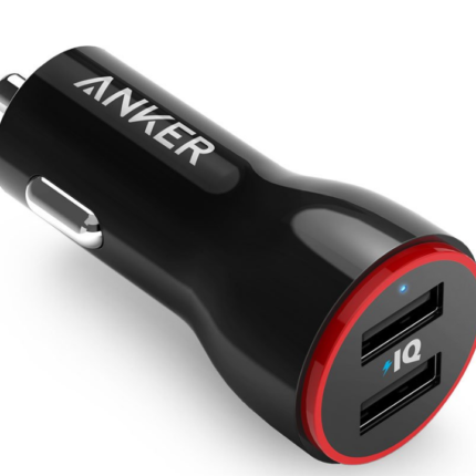 ANKER POWERDRIVE 2 24W 2-PORT CAR CHARGER