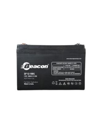 Beacon 100Ah 12V AGM VRLA Solar Gel Battery
