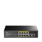 8-FE PoE Switch with 2 Uplink GbE