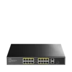 24-FE PoE Switch with 2 Uplink GbE and 1 Uplink SFP