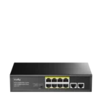8-Port Gigabit PoE+ Switch with 2 Gigabit Uplink Ports