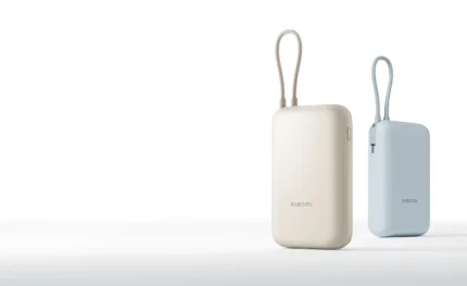 XIAOMI POWER BANK 10000MAH (INTEGRATED CABLE) ICE BLUE