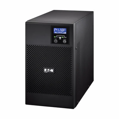 Eaton 9E UPS, 3000 VA, 2400W, Input: C20, Output: (6) C13, (1) C19, Tower Online