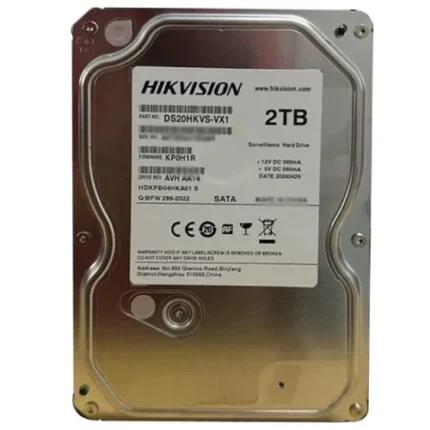 Hikvision – 2TB 3.5″ SATA Surveillance Hard Disk – DS20HKVS-VX1