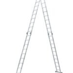 Fundi 4 × 10 Step Aluminum Folding Ladder (Model: FFL410)