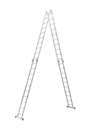 Fundi 4 × 10 Step Aluminum Folding Ladder (Model: FFL410)