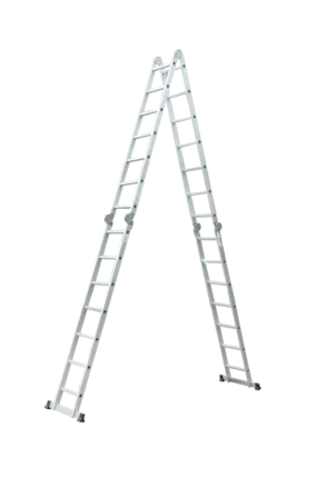 Fundi 4 X 7 Aluminum Folding Ladder FFL47