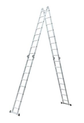 Fundi 4 X 8 Aluminum Folding Ladder FFL48
