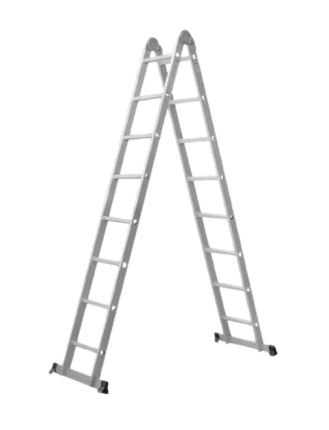 Fundi 2 x 8 Step Aluminium Folding Ladder FFL28