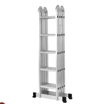Fundi 4 X 5 Aluminum Folding Ladder FFL45